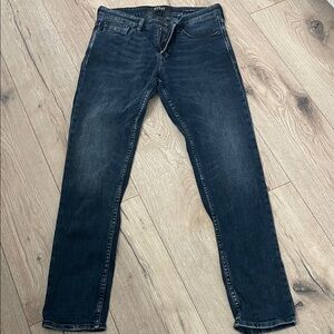 Guess Slim Tapered Indigo Jeans